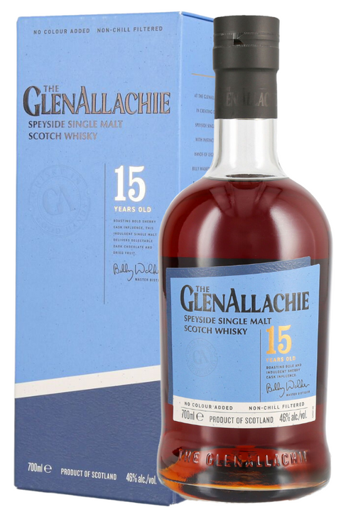 GlenAllachie 15YO Speyside Single Malt 700ml