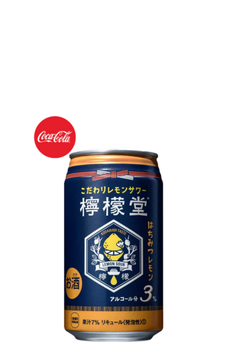Cocacola Lemon Dou Honey Lemon 3% 350ml 檸檬堂 BB: 28/02/24