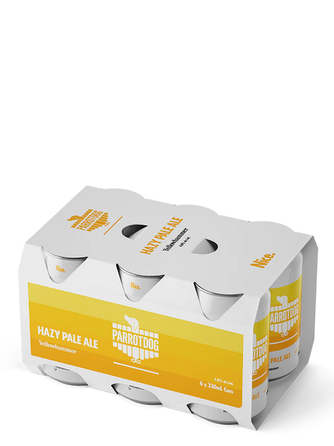 Parrotdog Yellowhammer Hazy Pale Ale 330ml 6 Cans