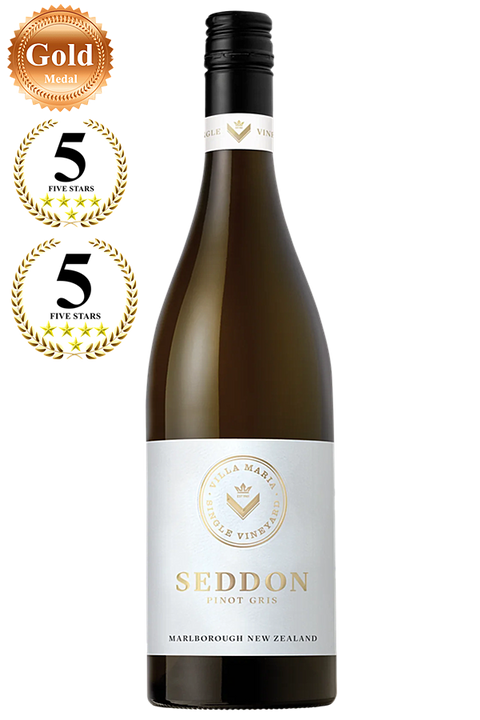 Villa Maria Single Vineyard Seddon Pinot Gris 2022 750ML