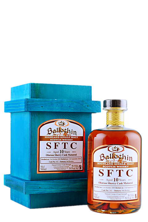 Ballechin 10YO SFTC Oloroso Sherry #201 500ml