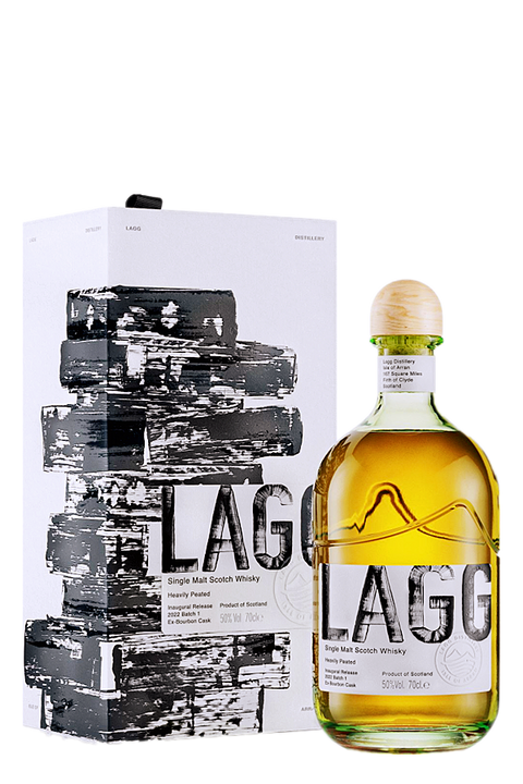 Lagg 2022 Batch 1 Heavy Peated Bourbon Cask Single Malt 700ml