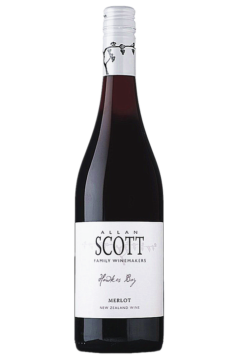 Allan Scott Hawkes Bay Merlot 2020 750ml - White Label