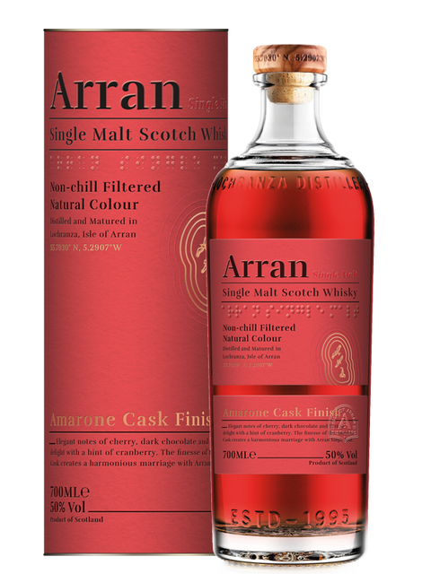 Arran Amarone Cask Finish Single Malt  700ml