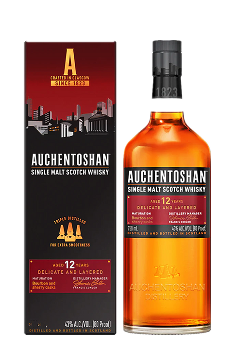 Auchentonshan Singles Malt 12Yo 700ml