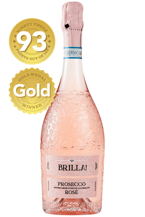 BRILLA Prosecco Rose 750ML--Italy