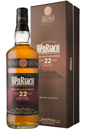 BenRiach 22YO Albariza Single Malt 700ml
