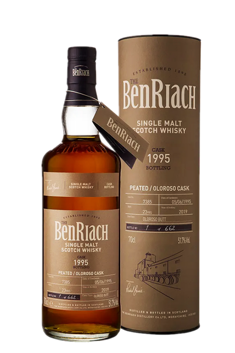 BenRiach 23YO 1995 Cask 7385 Batch16 Olorosso Butt 700ml
