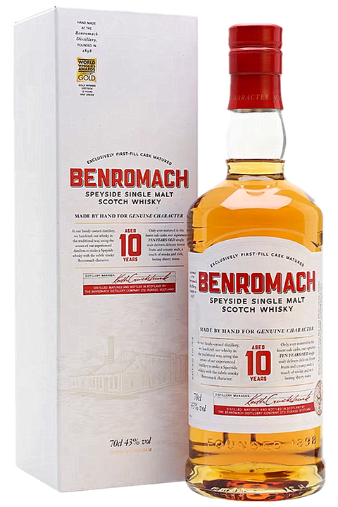 Benromach 10YO Speyside Single Malt 700ml