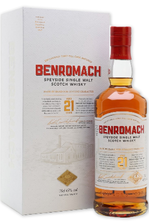 Benromach 21YO Speyside Single Malt 700ml