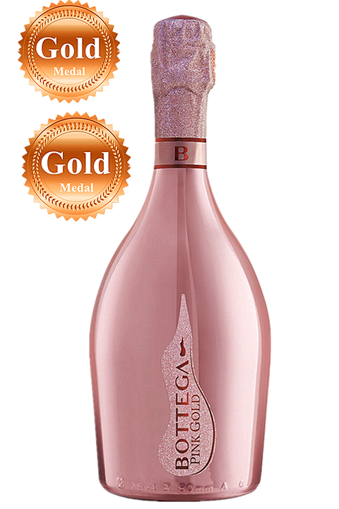 Bottega Pink Gold Prosecco DOC Rosé 750ml-Italy