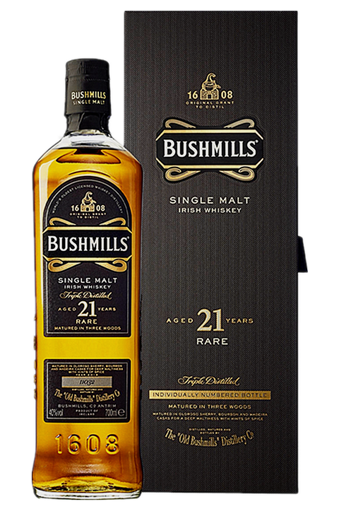 Bushmills 21YO Rare Single Malt 700ML