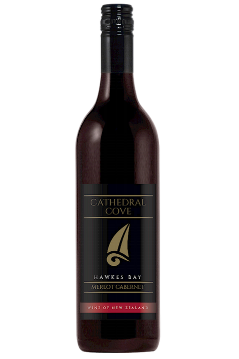 Cathedral Cove Hawkes Bay Merlot Cabernet 2018 750ml