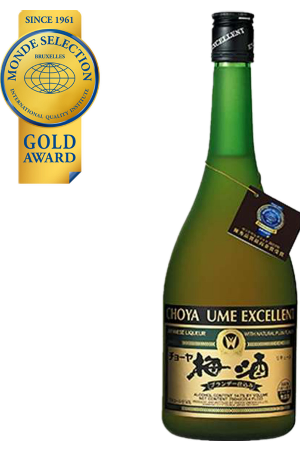 Choya Excellent Plum Liqueur 最高金賞白兰地梅酒 750ml