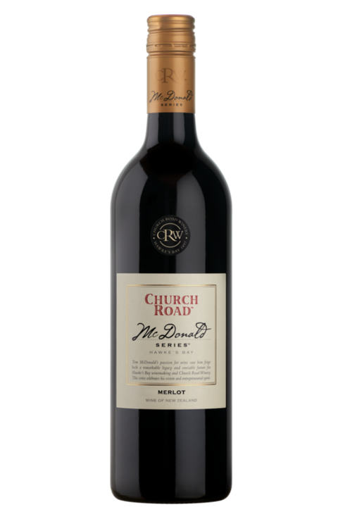 Church Road McDonald Merlot 2021 750ml