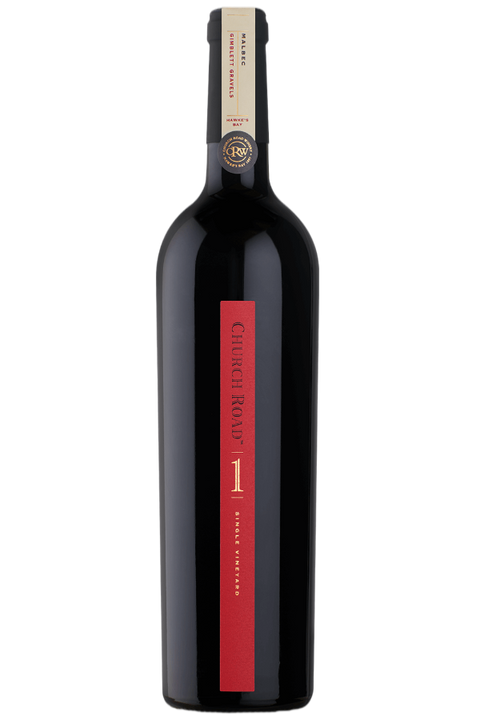 Church Road ONE Gimblett Gravels Malbec 2017 750ml
