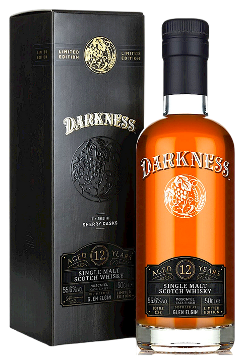Darkness Glen Elgin 12YO Moscatel Cask Finish 500ml