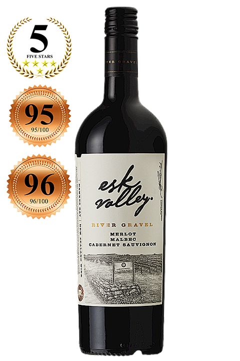 Esk Valley River Gravel Merlot Malbec Cabernet Franc 2021 750ml