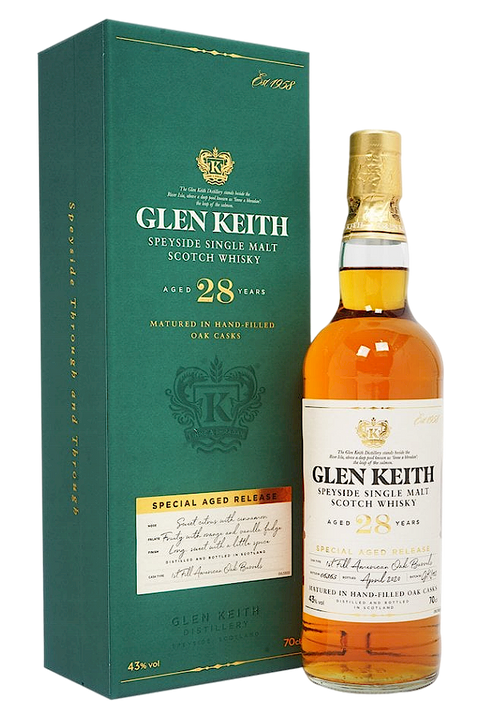 Glen Keith 28YO Speyside Single Malt 700ml