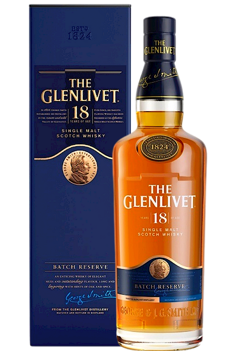 Glenlivet 18YO Speyside Single Malt 700ml