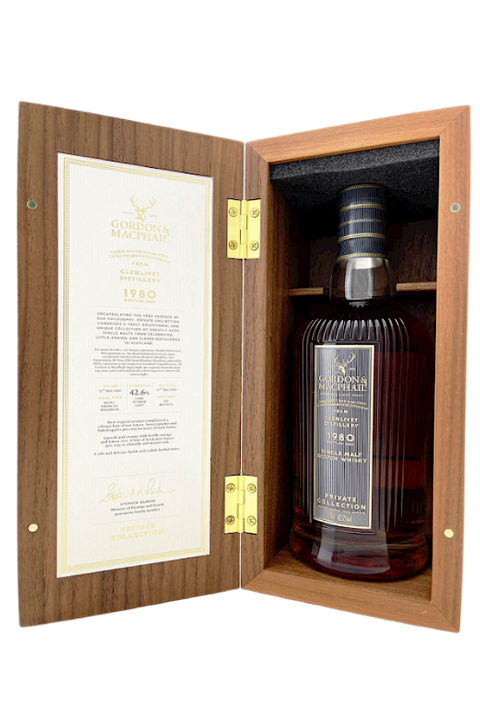 Glenlivet Gordon & MacPhail 1980/40YO 42.6% 700ml - Private Collection