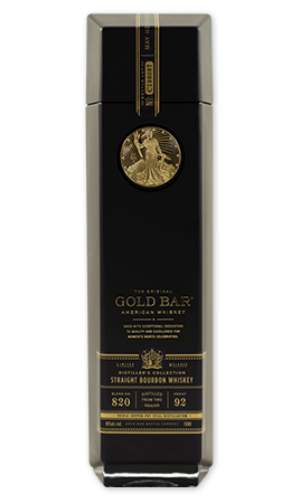 Gold Bar Bourbon Double Cask 750ml-Black Bottle