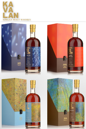 Kavalan Artist Series: Paul Chiang Cask Strength Single Malt (4 x 1000ml)