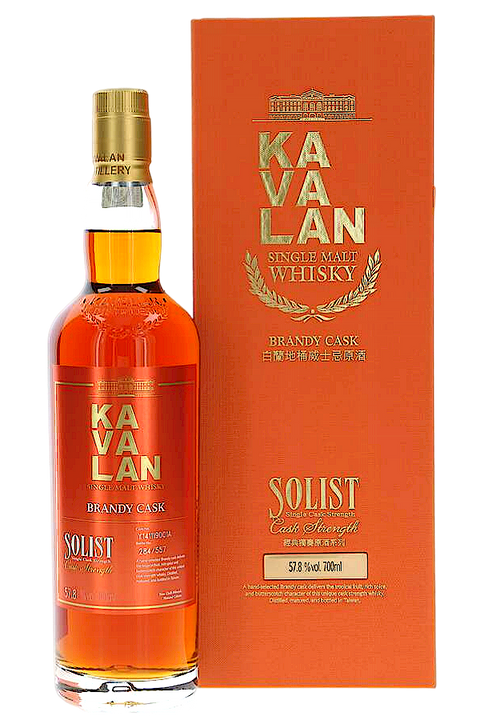 Kavalan Solist Brandy Cask Single Malt 57.1% 700ml