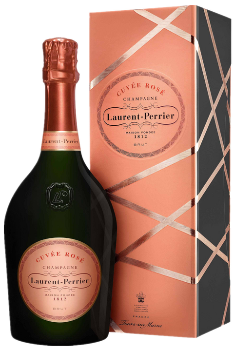 Laurent Perrier Cuvee Rose NV 750 ml-Ribbon Gift Box