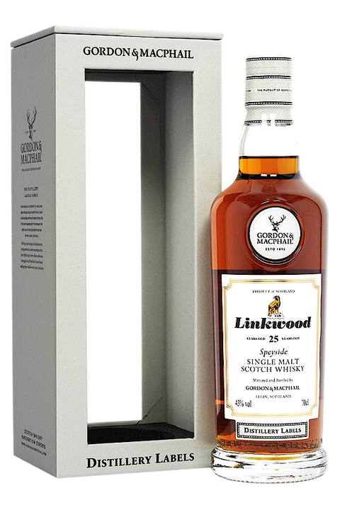 Linkwood Gordon & MacPhail 25YO 700ml - Distillery Labels