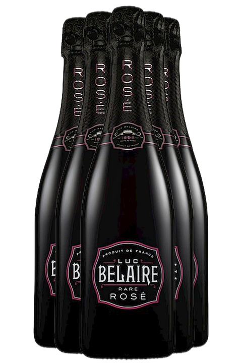 Luc Belaire Sparkling Rare Rose 750ml 6 PACK - France