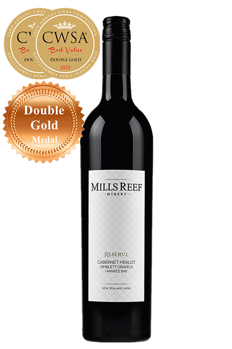 Mills Reef Reserve Gimblett Gravels Merlot 2022 750ml
