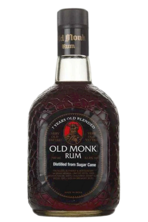 Old Monk Rums 42.8% 750ml - Label Damaged Stock