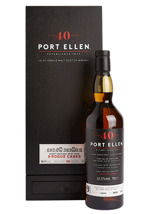Port Ellen 40YO 9 Rogue Casks 700ml