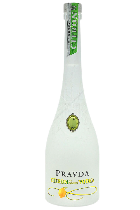 Pravda Citron Flavoured Vodka 700ml