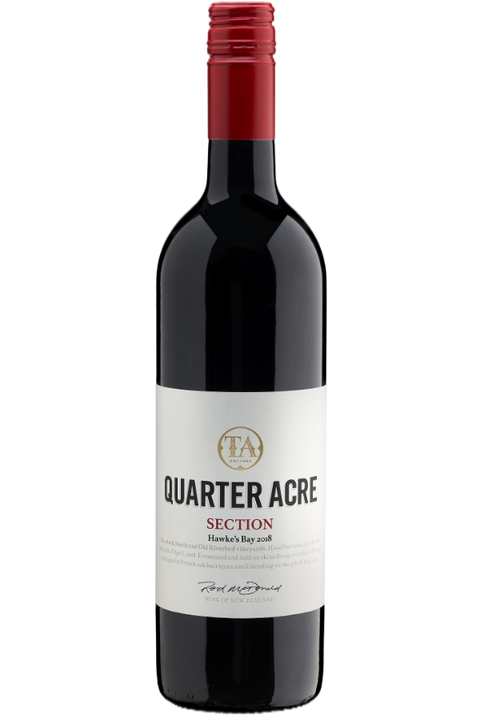 Quarter Acre Section Hawke's Bay 2018 750ML