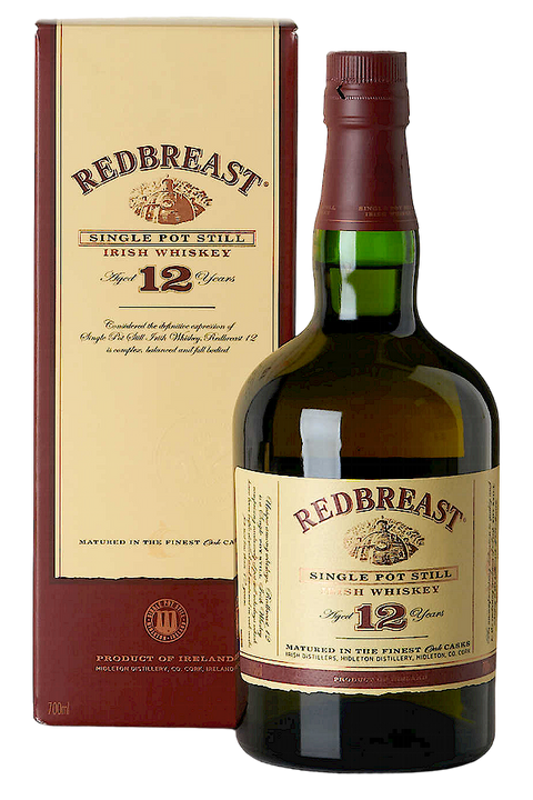 Redbreast 12YO Single Pot Still Irish Whiskey 700ml
