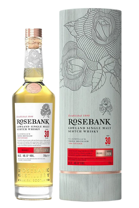 Rosebank 30YO (1990) Release #1 Lowland Single Malt 700ml