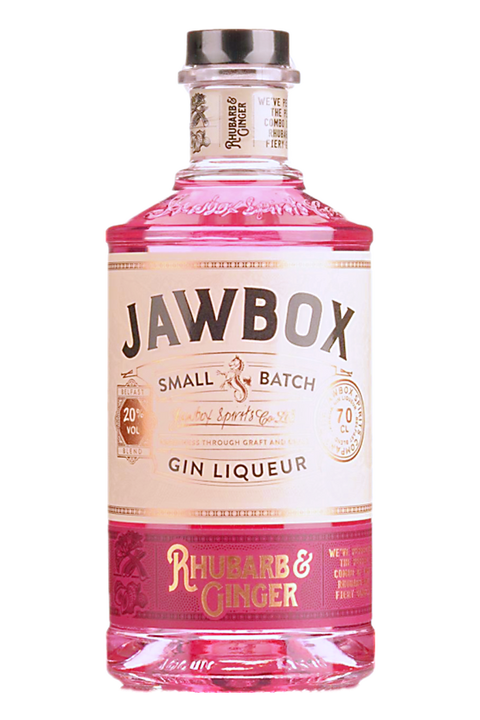 Jawbox Small Batch Rhubarb & Ginger Gin Liqueur 700ml