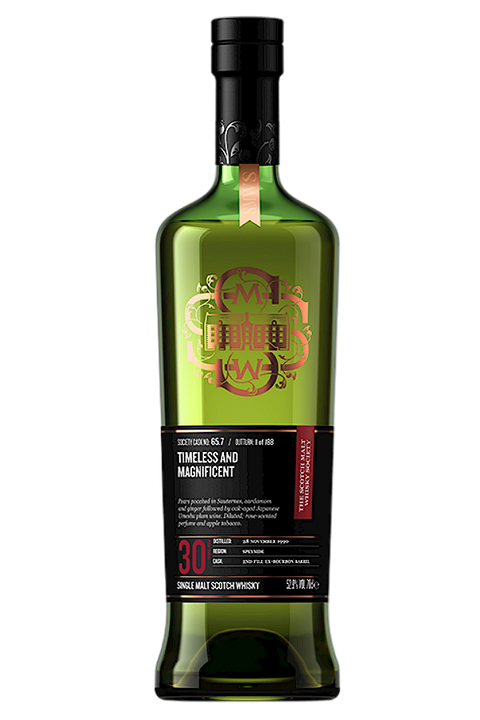 SMWS 65.7 Timeless and Magnificent 30yo 52.9% 700ml