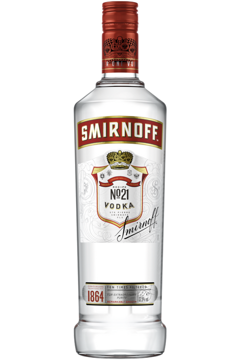 Smirnoff No. 21 Vodka Red 1L
