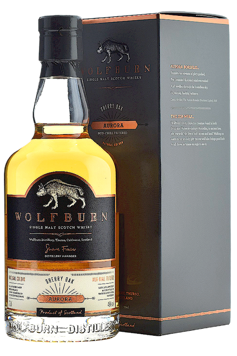 Wolfburn Aurora Sherry Oak Single Malt Whisky 700ml
