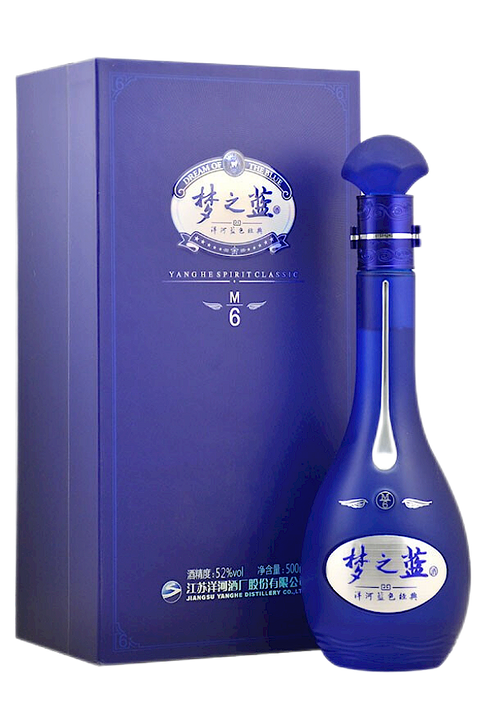YangHe Dream Blue M6 52% 550ml 洋河梦之蓝 M6
