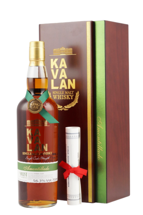 Kavalan Solist Amontillado Sherry Single Cask Strength 56.3% 750 ml