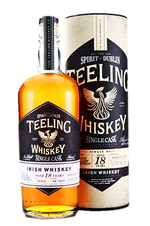 Teeling Single Cask 18YO Ruby Port Cask 54.7% 700ml - New Zealand Exclusive