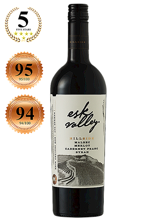 Esk Valley Hillside Malbec Merlot Cabernet Franc Syrah 2019 750ml