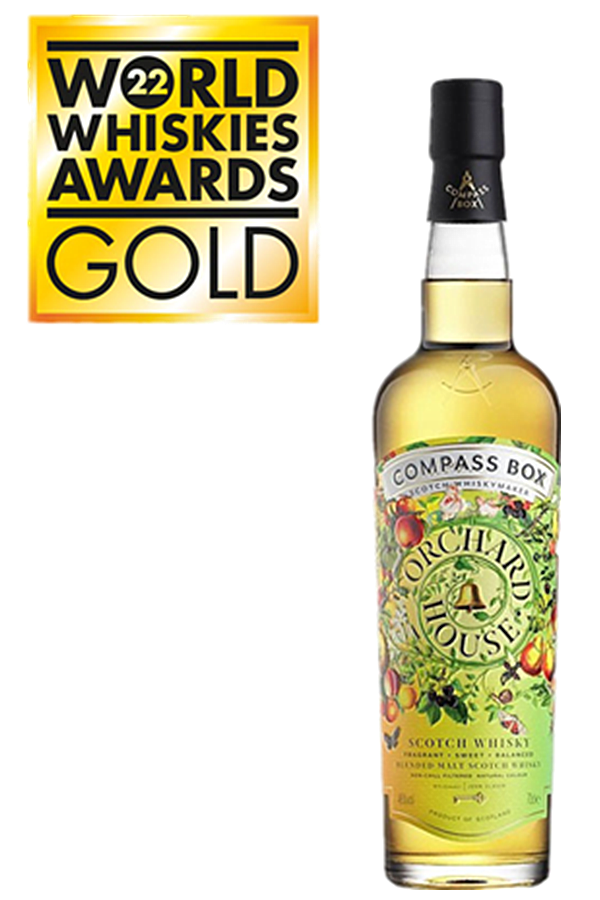 Compass Box Orchard House Blended Malt 46% 700ml – WhiskeyOnline Compass Box Orchard House Blended Malt 46% 700ml – WhiskeyOnline