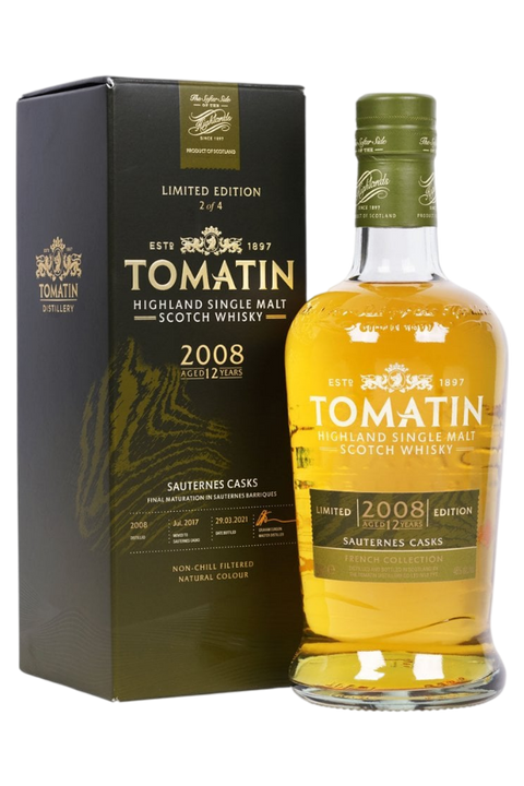 Tomatin 2008 12yo Sauternes Casks 700ml - French Collection