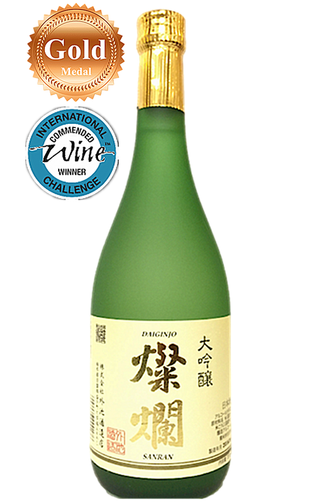 Sanran Daiginjo 燦爛 大吟醸 720ml