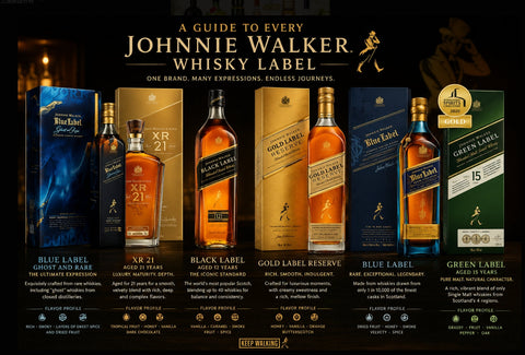 Johnnie Walker Whisky Family